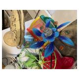 Assorted Decorative Items, Glassware, and Novelty Coins