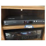 Yamaha Natural Sound AV Receiver RX-V377 and Magnavox HDD DVD Player with 8 DVDs