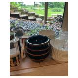 Assorted Holiday Mugs, DÃ©cor, and Glassware Collection