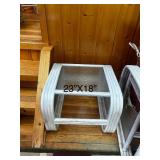 Cane Furniture Set with Loveseat, Chair, and Table