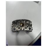 Set of 3 Vintage Cuff Bracelets with Decorative Designs