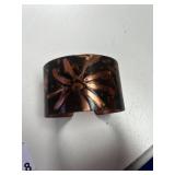 Set of 3 Vintage Cuff Bracelets with Decorative Designs