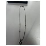 Elegant Silver Opal Pendant Necklace