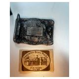 Collection of Vintage Belt Buckles and Cufflinks Set