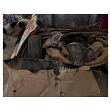 Vintage Hot Rod Coupe Project Car Chassis and Parts Collection