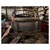 Vintage Hot Rod Coupe Project Car Chassis and Parts Collection