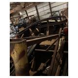 Vintage Hot Rod Coupe Project Car Chassis and Parts Collection