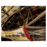 Vintage Hot Rod Coupe Project Car Chassis and Parts Collection