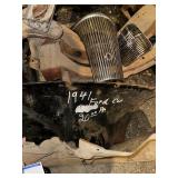 Vintage Hot Rod Coupe Project Car Chassis and Parts Collection