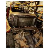 Vintage Hot Rod Coupe Project Car Chassis and Parts Collection