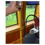 Pair of Black Metal Floor Lamps