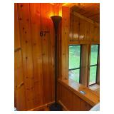 Floor Lamp 67" Tall with Black Finish