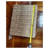 Woven Seagrass Storage Basket with Lid