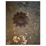 Collection of Rustic Metal Garden and Decor Pieces