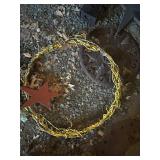 Collection of Rustic Metal Garden and Decor Pieces