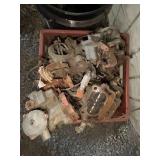 Collection of Vintage Automotive Carburetors for Parts or Restoration