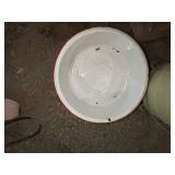 Collection of Decorative Buckets and Rustic Items