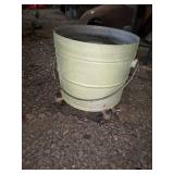 Collection of Decorative Buckets and Rustic Items
