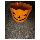 Collection of Decorative Buckets and Rustic Items