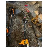 Poulan Pro High Output Engine Trimmer, WORX Blower, and Chainsaw Kit