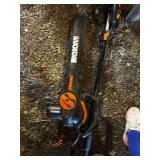 Poulan Pro High Output Engine Trimmer, WORX Blower, and Chainsaw Kit