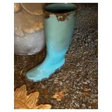 Assorted Concrete Outdoor Decor Pieces