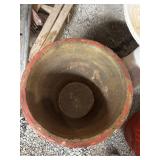 Set of Decorative Ceramic Planters and Birdbath