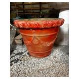 Set of Decorative Ceramic Planters and Birdbath