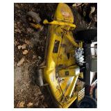 John Deere Riding Lawn Mower with Accessories