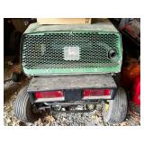 John Deere Riding Lawn Mower with Accessories