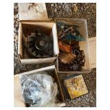 Lot of Car Alternator and Tire Chains with Packaging