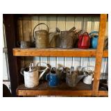 Assortment of Vintage Toy Trucks and Tractors