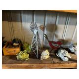 Collection of Garden Decorative Statues and Ornaments