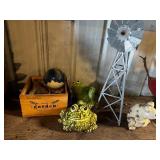 Collection of Garden Decorative Statues and Ornaments