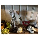 Collection of Garden Decorative Statues and Ornaments