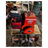 Montgomery Ward Power Reverse Tiller with Briggs & Stratton 5 HP Engine