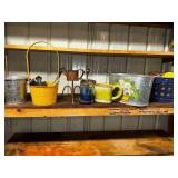 Collection of Vintage Metal and Ceramic Items