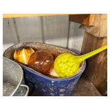 Collection of Vintage Metal and Ceramic Items