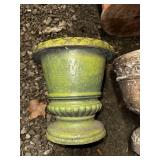Set of 3 Decorative Garden Urns