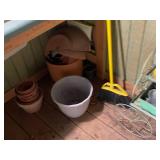 Garden and Housekeeping Collection with Pots and Supplies