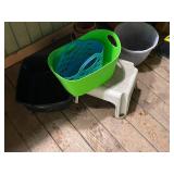 Garden and Housekeeping Collection with Pots and Supplies