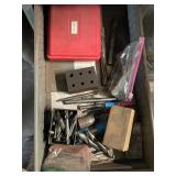 Collection of Assorted Industrial Drill Bits and Tools