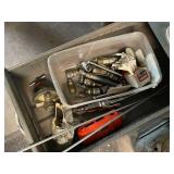 Assorted Plumbing and Electrical Connectors with Tools