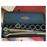 Vintage Craftsman Socket Wrench Set with Box