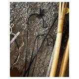 Eclectic Collection of Garden Accents and Decorative Stakes