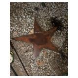 Collection of Metal Garden Stake Ornaments