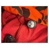 Hunting Gear Set with Riflescopes, Camouflage Hat, Arcticwear Jacket, and Accessories