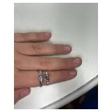 Set of 2 Sterling Silver Rings