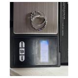 Set of 2 Sterling Silver Rings