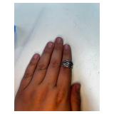 Sterling Silver Wrapped Artisan Ring